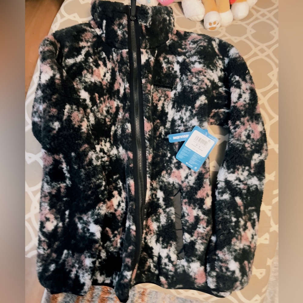 Columbia medium jacket fleece new medium